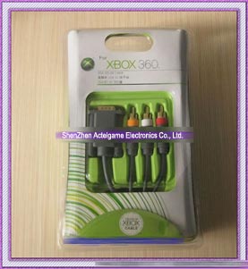 Xbox360 VGA cable with 3RCA  game accessory